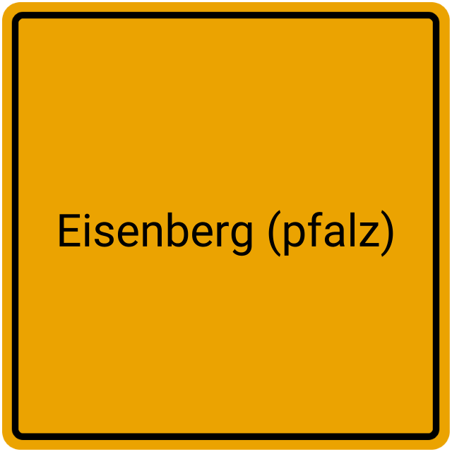 Meldebestätigung Eisenberg (Pfalz)